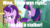 Size: 756x428 | Tagged: safe, edit, edited screencap, screencap, starlight glimmer, twilight sparkle, alicorn, pony, g4, no second prances, disgusted, female, image macro, mare, meme, stalker, starlight stalker, twilight sparkle (alicorn), unamused