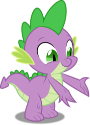 Size: 3623x5000 | Tagged: safe, artist:dashiesparkle, spike, dragon, g4, it's about time, .svg available, absurd resolution, male, simple background, solo, transparent background, vector