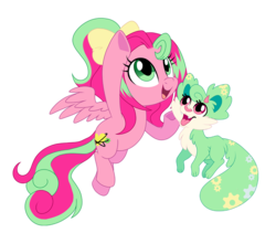 Size: 785x663 | Tagged: safe, artist:pepooni, oc, oc only, oc:gadget, oc:precious metal, dog, pegasus, pony, female, mare