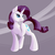 Size: 1061x1057 | Tagged: safe, artist:ac-whiteraven, rarity, pony, g4, female, solo