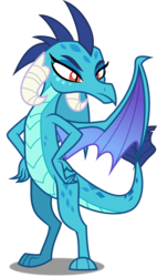 Size: 3398x6000 | Tagged: safe, artist:dashiesparkle, princess ember, dragon, g4, gauntlet of fire, .svg available, absurd resolution, dragoness, female, simple background, solo, transparent background, vector