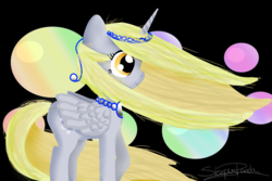 Size: 3000x2000 | Tagged: safe, artist:upsidedownpanda, derpy hooves, alicorn, pony, g4, alicornified, derpicorn, epic derpy, female, high res, race swap, solo