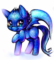 Size: 935x1037 | Tagged: safe, artist:sukesha-ray, oc, oc only, unnamed oc, hybrid, night fury, original species, pony, crossover, how to train your dragon, solo