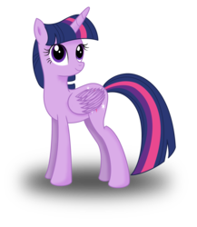 Size: 1600x1841 | Tagged: safe, artist:deannaphantom13, twilight sparkle, alicorn, pony, g4, cute, female, looking at you, mare, simple background, smiling, solo, transparent background, twilight sparkle (alicorn)