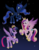 Size: 2391x3051 | Tagged: safe, artist:deannaphantom13, princess cadance, princess luna, twilight sparkle, alicorn, pony, g4, female, high res, mare, twilight sparkle (alicorn)