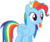 Size: 3438x2866 | Tagged: safe, artist:sketchmcreations, rainbow dash, pegasus, pony, g4, my little pony: friendship is magic, newbie dash, alternate hairstyle, behaving like pinkie pie, dynamic dash, female, high res, inkscape, simple background, solo, tongue out, transparent background, vector