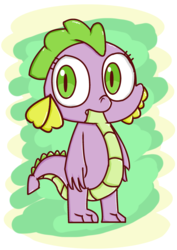 Size: 2024x2866 | Tagged: safe, artist:chiptunebrony, spike, g4, awkward, barb, barbabetes, confused, cute, funny, high res, looking at you, pokehidden, pokehidden style, rule 63, rule63betes, solo, story, style emulation
