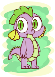 Size: 2024x2866 | Tagged: safe, artist:chiptunebrony, spike, dragon, g4, awkward, barb, barbabetes, confused, cute, funny, high res, looking at you, pokehidden, pokehidden style, rule 63, rule63betes, solo, story, style emulation