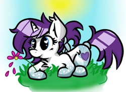 Size: 545x400 | Tagged: safe, artist:pegasisterpartying, oc, oc only, oc:indigo wire, pony, solo