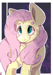 Size: 422x600 | Tagged: safe, artist:gaabcio13, fluttershy, g4, female, solo