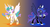 Size: 1600x860 | Tagged: safe, artist:agentkirin, princess celestia, princess luna, alicorn, pony, g4, crossover, duo, duo female, female, gradient background, mare, pokémon, pokémon sun and moon, royal sisters, siblings, sisters, spread wings, sun vs moon, wings