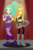 Size: 2552x3840 | Tagged: safe, artist:deannaphantom13, adagio dazzle, equestria girls, g4, accessory swap, clothes swap, crossover, danny phantom, ember mclain, equestria girls-ified, high res, sleeveless