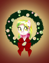 Size: 786x1017 | Tagged: safe, artist:flutterluv, lemon zest, equestria girls, g4, my little pony equestria girls: friendship games, christmas, equestria girls ponified, female, ponified, solo