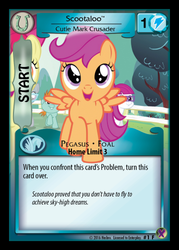 Size: 358x500 | Tagged: safe, apple bloom, little red, scootaloo, silver spoon, snips, g4, ccg, enterplay, marks in time, merchandise
