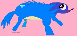 Size: 7737x3608 | Tagged: safe, artist:segalover2001, 1000 hours in ms paint, male, ms paint, ponified, sega, sonic the hedgehog, sonic the hedgehog (series), video game