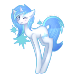 Size: 3615x3683 | Tagged: safe, artist:kurochhi, oc, oc only, oc:soda swirl, pony, unicorn, female, high res, mare, solo