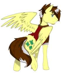 Size: 760x855 | Tagged: safe, artist:jeshh, artist:lining1306, oc, oc only, oc:silver lining, pegasus, pony, clothes