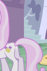 Size: 407x618 | Tagged: safe, screencap, fleur-de-lis, pony, g4, sweet and elite, butt, cropped, female, mare, plot