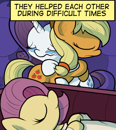 Safe Artist Wadusher Applejack Fluttershy Rarity Comic