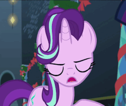 Size: 573x482 | Tagged: safe, screencap, starlight glimmer, a hearth's warming tail, g4, animated, female, loop