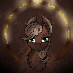 Size: 1000x1000 | Tagged: safe, artist:lazerblues, applejack, g4, female, solo