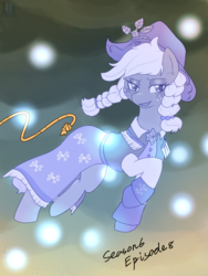 Size: 768x1024 | Tagged: safe, artist:wonton soup, applejack, spirit of hearth's warming past, ghost, ghost pony, a hearth's warming tail, g4, explicit source, open mouth, rope, solo