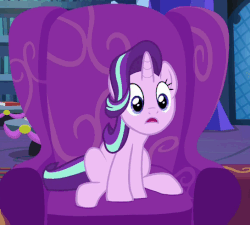 Size: 545x490 | Tagged: safe, screencap, starlight glimmer, a hearth's warming tail, g4, animated, female, loop