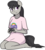 Size: 1280x1434 | Tagged: safe, artist:furrgroup, octavia melody, earth pony, anthro, plantigrade anthro, g4, clothes, controller, cute, female, shirt, simple background, solo, video game, white background