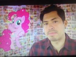 Size: 2592x1936 | Tagged: safe, screencap, pinkie pie, g4, brony, carlossantos, meme, raywilliamjohnson