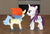 Size: 1958x1340 | Tagged: safe, artist:cheerbearsfan, rarity, keldeo, g4, irl, keldity, photo, plushie, pokémon