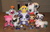 Size: 2419x1567 | Tagged: safe, artist:cheerbearsfan, sweetie belle, monkey, pig, g4, chocolate, doll, food, irl, lalaloopsy, lemmee, littlest pet shop, moshi monsters, penny ling, photo, plushie, toy, yoohoo & friends, yoohoo (character)