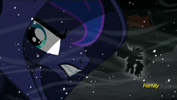 Size: 1920x1080 | Tagged: safe, screencap, princess luna, spirit of hearth's warming yet to come, a hearth's warming tail, g4, discovery family logo, epic