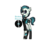 Size: 1000x860 | Tagged: safe, artist:magicandmysterygal, oc, oc only, oc:broken record, earth pony, pony, choker, clothes, cutie mark, ear piercing, earring, eyeliner, eyeshadow, fingerless gloves, gloves, goth, looking at you, magical lesbian spawn, makeup, necktie, offspring, open mouth, parent:octavia melody, parent:vinyl scratch, parents:scratchtavia, piercing, simple background, smiling, socks, solo, spiked choker, suit, transparent background, wristband