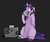 Size: 1280x1070 | Tagged: safe, artist:greyscaleart, twilight sparkle, alicorn, pony, g4, anus, derp, derplight sparkle, female, machine, mare, ponut, solo, twilight sparkle (alicorn)