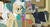 Size: 812x443 | Tagged: safe, edit, edited screencap, screencap, cherry berry, mayor mare, professor flintheart, a hearth's warming tail, g4, my little pony: friendship is magic, simple ways, crack shipping, discovery family logo, mayor flintheart, severus snape, shipping