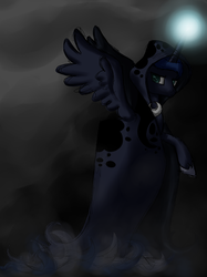 Size: 747x1000 | Tagged: safe, artist:deusexequus, princess luna, spirit of hearth's warming yet to come, a hearth's warming tail, g4, my little pony: friendship is magic, female, solo