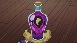 Size: 1280x720 | Tagged: safe, screencap, a hearth's warming tail, g4, bottle, cork, dragon toenail, no pony