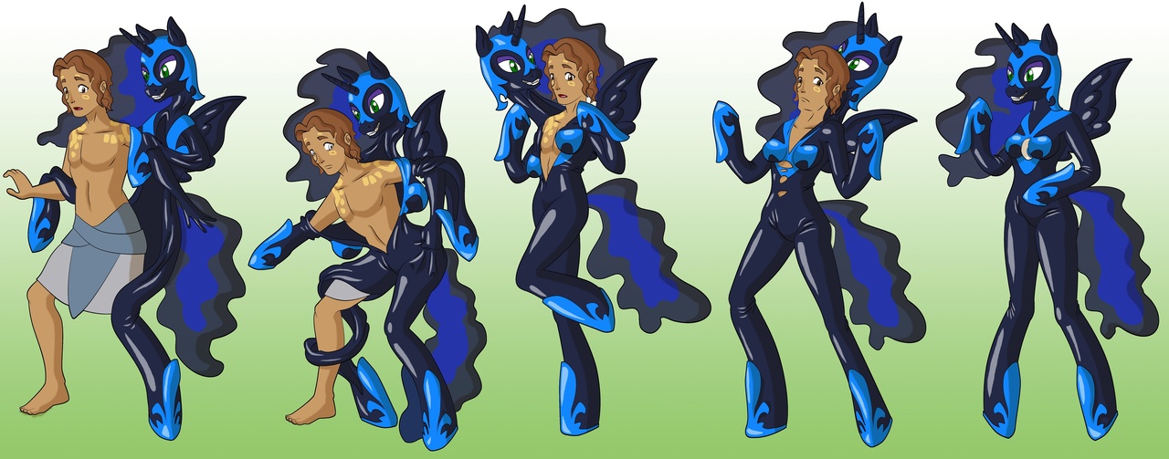 nightmare moon, human, absurd resolution, clothes, commission, cosplay, cos...
