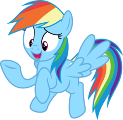 Size: 906x882 | Tagged: safe, rainbow dash, g4, female, simple background, solo, transparent background, vector