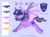 Size: 2612x1950 | Tagged: safe, artist:fayven, oc, oc only, oc:eve epee, bat pony, pony, reference sheet, solo