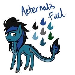 Size: 500x500 | Tagged: safe, artist:airidrawsstuff, oc, oc only, oc:aeternalis fuel, dracony, hybrid, longma, chibi, reference sheet, solo