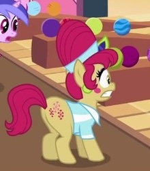 Size: 241x274 | Tagged: safe, screencap, big wig, sea swirl, seafoam, pony, g4, my little pony: friendship is magic, the cutie pox, butt, cropped, female, mare, plot