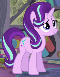 Size: 344x444 | Tagged: safe, edit, edited screencap, screencap, starlight glimmer, g4, the crystalling, cropped, female, solo