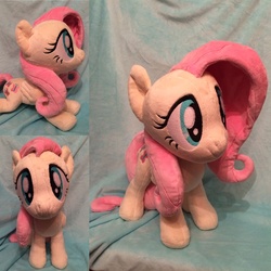 Size: 2048x2048 | Tagged: safe, artist:zombies8mywaffle, fluttershy, g4, ebay, flutterbutt, forsale, high res, irl, photo, plushie