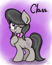 Size: 800x1000 | Tagged: safe, artist:kristysk, octavia melody, g4, backwards cutie mark, female, one word, solo