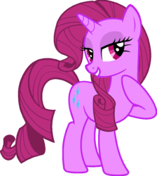 Size: 845x945 | Tagged: safe, artist:blah23z, berry punch, berryshine, rarity, g4, female, palette swap, recolor, solo
