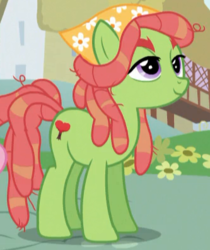 Size: 333x396 | Tagged: safe, screencap, tree hugger, earth pony, pony, g4, make new friends but keep discord, cropped, female, huggerbetes, mare, solo