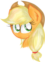 Size: 553x765 | Tagged: safe, artist:kristysk, applejack, g4, female, solo