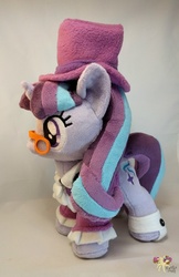 Size: 664x1023 | Tagged: safe, artist:ketika, snowfall frost, starlight glimmer, a hearth's warming tail, g4, glasses, irl, photo, plushie, solo