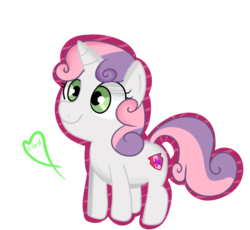 Size: 1212x1116 | Tagged: safe, artist:qtiepie98, sweetie belle, g4, cute, cutie mark, diasweetes, female, simple background, solo, the cmc's cutie marks, transparent background